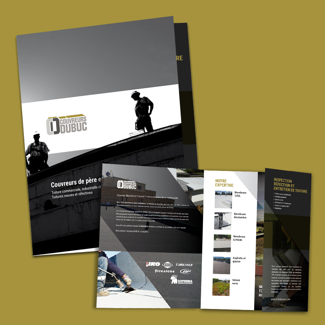 Brochure Couvreurs Dubuc