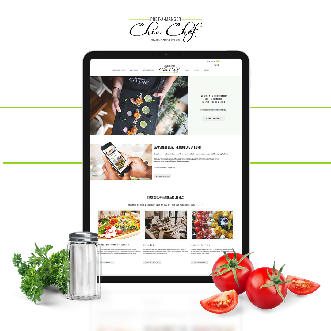 Lien vers https://www.chicchef.ca/
