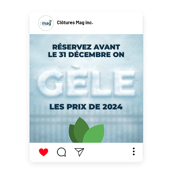 Gestion de réseaux sociaux Clôture MAG